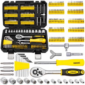 WMC ZESTAW NARZĘDZIOWY KLUCZE WKRĘTAKIBITY 130EL 9