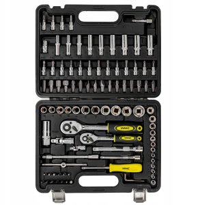 Zestaw narzędzi 94el. 1/4" i 3/8" (6-kątnych) (4-22mm) 4