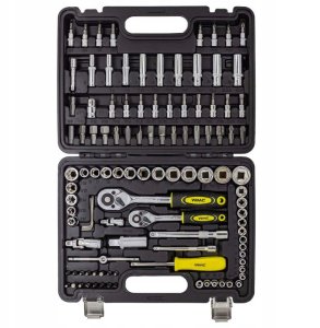 Zestaw narzędzi 108el. 1/4" i 3/8" (6-kątnych) (4-22mm) 3