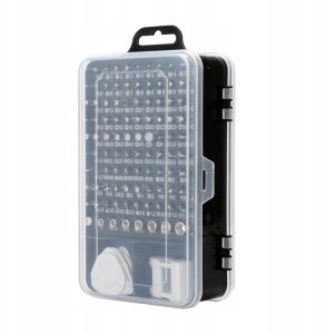 ZESTAW NARZĘDZI PRECYZYJNYCH Z BITAMI BSA-115 czarny 11