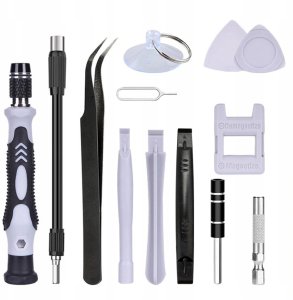 ZESTAW NARZĘDZI PRECYZYJNYCH Z BITAMI BSA-115 czarny 2