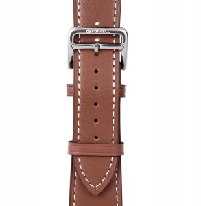 ForCell Pasek do Apple Watch Forcell F-Design FA20 dziurki skóra ekologiczna 42 / 44 / 45 / 49 mm brązowy 5