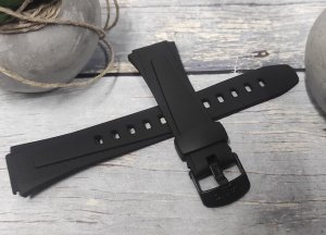Pasek do zegarka Casio W-734 czarny 10392869 . 2