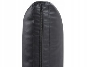 Sofa 2-osobowa ekoskóra czarna SOVIK 10