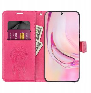 Kabura MEZZO Book do IPHONE 17 Air łapacz snów magenta 3