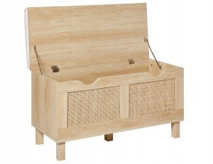 Ławka ze schowkiem WASHINGTON Jasnobrązowy 5