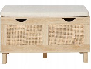 Ławka ze schowkiem WASHINGTON Jasnobrązowy 6