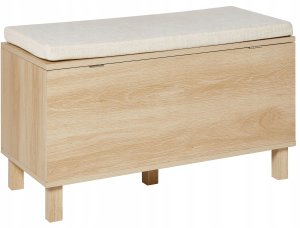 Ławka ze schowkiem WASHINGTON Jasnobrązowy 7