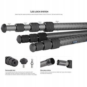 Leofoto statyw Ranger Explorer LS-284CVL 7