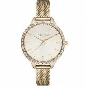 Zegarek damski Paul Lorens LARA 11312B2-4D1 skórzany pasek + siatka mesh 2
