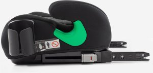 FOTELIK SAMOCHODOWY PODKŁADKA SIEDZISKO Z ISOFIX CZARNY R129 125-150 CM 11