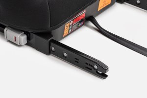 FOTELIK SAMOCHODOWY PODKŁADKA SIEDZISKO Z ISOFIX CZARNY R129 125-150 CM 13