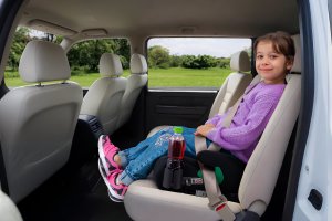 FOTELIK SAMOCHODOWY PODKŁADKA SIEDZISKO Z ISOFIX CZARNY R129 125-150 CM 3