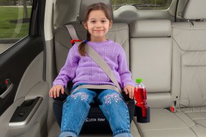 FOTELIK SAMOCHODOWY PODKŁADKA SIEDZISKO Z ISOFIX CZARNY R129 125-150 CM 4