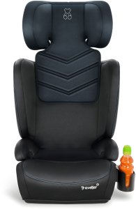 FOTELIK SAMOCHODOWY TRAVELLER KK ISOFIX R129 CZARNO-STALOWY 12