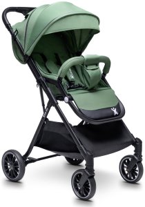 Wózek Globber WÓZEK DZIECIĘCY SPACERÓWKA LITTLE RIDER ZEFIR ZIELONY 7