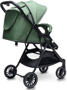 Wózek Globber WÓZEK DZIECIĘCY SPACERÓWKA LITTLE RIDER ZEFIR ZIELONY 9
