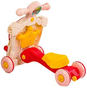 ZABAWKA CHODZIK/ROWER 4W1 RÓŻOWY 12M 12