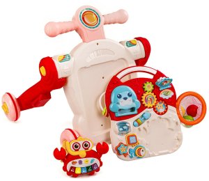 ZABAWKA CHODZIK/ROWER 4W1 RÓŻOWY 12M 13