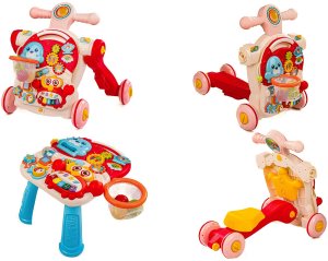 ZABAWKA CHODZIK/ROWER 4W1 RÓŻOWY 12M 8