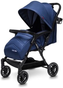 Wózek Globber WÓZEK DZIECIĘCY SPACERÓWKA LITTLE RIDER SIENA GRANATOWY 7