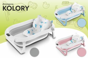 Primabobo WANIENKA DZIECIĘCA Z TERMOMETREM ORSETTO SZARA PODUSZKI RYBKI 12