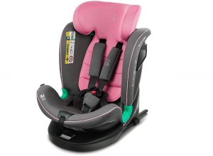 Fotelik samochodowy KinderKraft FOTELIK SAMOCHODOWY rotacyjny LEONARDO 360 różowo-szary 40-150 CM R129 ISOFIX 6