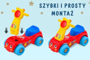 SFD ZABAWKA INTERAKTYWNY CHODZIK ROWEREK 8