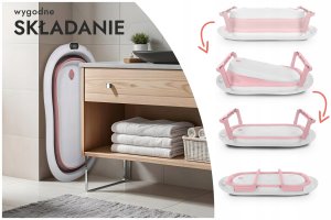 DWM WANIENKA DZIECIĘCA Z TERMOMETREM ORSETTO RÓŻOWA PODUSZKI RYBKI 10