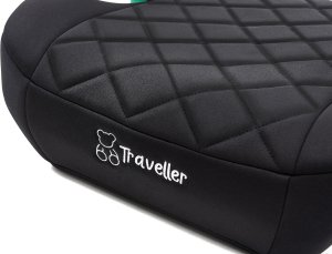 FOTELIK SAMOCHODOWY PODKŁADKA SIEDZISKO CZARNY PIKOWANY R129 125-150 CM 12