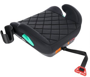 FOTELIK SAMOCHODOWY PODKŁADKA SIEDZISKO CZARNY PIKOWANY R129 125-150 CM 13