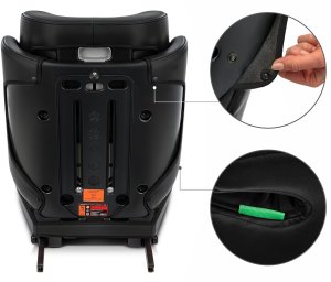 Fotelik samochodowy Stabilus ROCCO FOTELIK SAMOCHODOWY PODSTAWKA 2w1 I SIZE 100-150 CM R129 ISOFIX 4