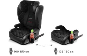 Fotelik samochodowy Stabilus ROCCO FOTELIK SAMOCHODOWY PODSTAWKA 2w1 I SIZE 100-150 CM R129 ISOFIX 10