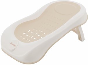 Primabobo Wanienka dziecięca z termometrem Harmony beżowa leżaczek 5