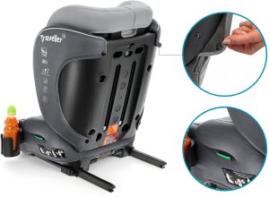 Fotelik samochodowy Cybex FOTELIK SAMOCHODOWY TRAVELLER KK ISOFIX R129 szary szary 8