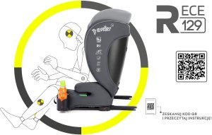 Fotelik samochodowy Cybex FOTELIK SAMOCHODOWY TRAVELLER KK ISOFIX R129 szary szary 9