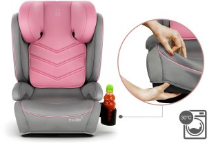 Fotelik samochodowy Cybex FOTELIK SAMOCHODOWY TRAVELLER Szaro-różowy Z ISOFIX KK 6