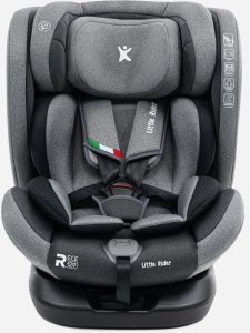 Fotelik samochodowy KinderKraft FOTELIK SAMOCHODOWY obrotowy 360 szaro-czarny 40-150 CM R129 ISOFIX 10