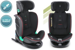 Fotelik samochodowy Sparco Fotelik Samochodowy Obrotowy TR CZARNO-SZARY 9