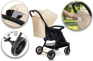 WÓZEK DZIECIĘCY SPACERÓWKA ORSETTO LUNA PIASKOWY 13