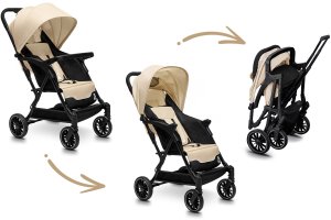 WÓZEK DZIECIĘCY SPACERÓWKA ORSETTO LUNA PIASKOWY 14