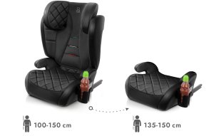 Fotelik samochodowy Stabilus EZIO FOTELIK SAMOCHODOWY PODSTAWKA 2w1 I SIZE 100-150 CM R129 ISOFIX 14
