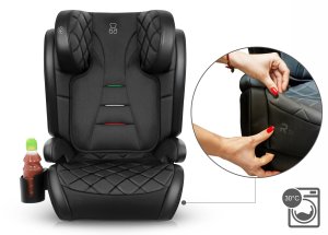 Fotelik samochodowy Stabilus EZIO FOTELIK SAMOCHODOWY PODSTAWKA 2w1 I SIZE 100-150 CM R129 ISOFIX 6