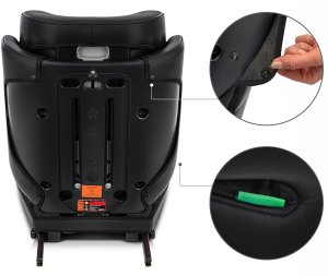 Fotelik samochodowy Stabilus EZIO FOTELIK SAMOCHODOWY PODSTAWKA 2w1 I SIZE 100-150 CM R129 ISOFIX 8