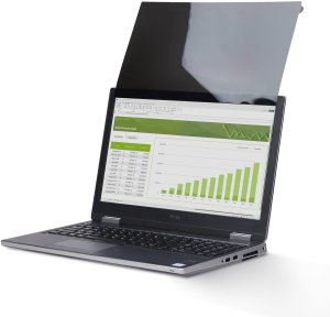 StarTech.com 14-inch 16:10 Laptop Touch Privacy Screen, Flip-Up - Blickschutzfilter fur Notebook - 2-Wege - Klebestreifen, Schiebelaschen, Flexi-Scharniere - 35.6 cm (14") - durchsichtig 3