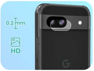 2-PAK Szkło Na Aparat Do Google Pixel 8a (Hartowane, Ochronne, Na Obiektyw) 2