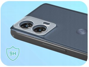 3-PAK Szkło Na Aparat Do Motorola Edge 50 Fusion (Hartowane, Ochronne, 9H) 4