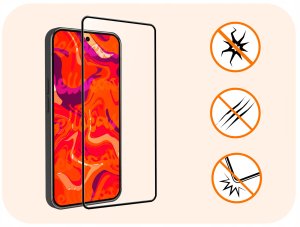 3-PAK Szkło Hartowane do Motorola Edge 50 Neo / ThinkPhone25 (Pełne, 9H) 3