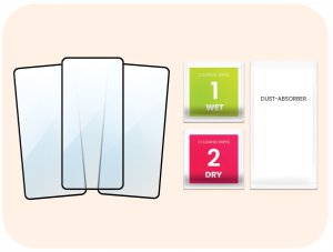 3-PAK Szkło Hartowane do Motorola Edge 50 Neo / ThinkPhone25 (Pełne, 9H) 7