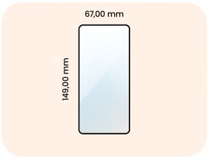 Szkło Hartowane do Motorola Edge 50 Neo / ThinkPhone25 (Pełne, Ochronne 9H) 3